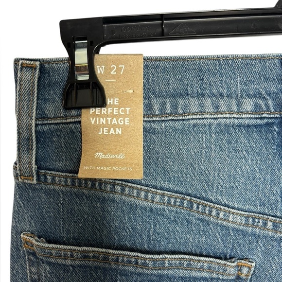 Madewell The Perfect Vintage High Rise Jean Size 27 NWT-Flaw - Picture 6 of 15